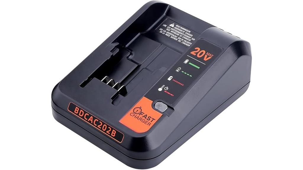 black decker fast charger
