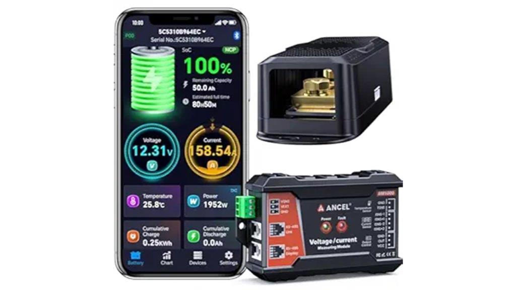 bluetooth battery shunt monitor