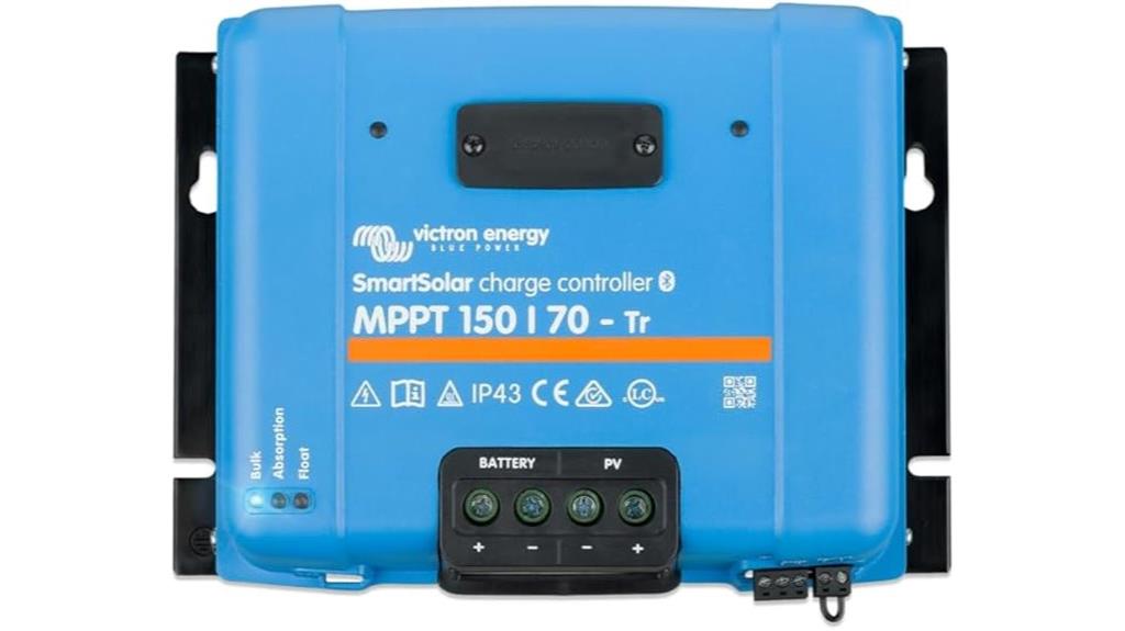 bluetooth enabled solar charge controller