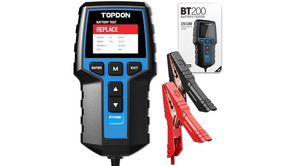 car battery and alternator tester
