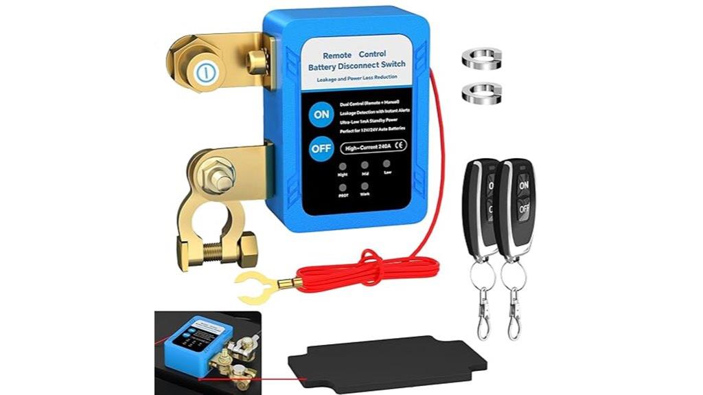car battery disconnect switch