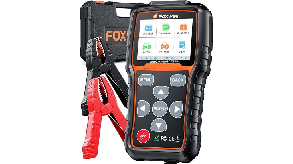 car battery test device