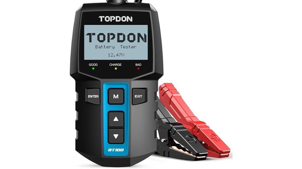 car battery testing device
