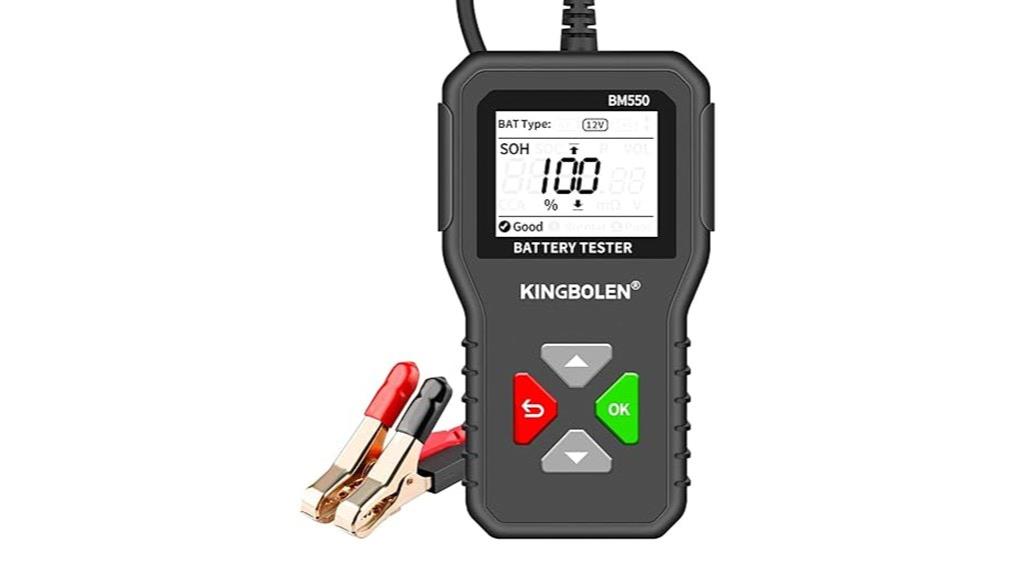 car battery testing device