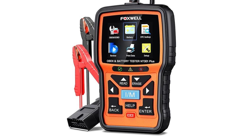 car diagnostic and battery testing