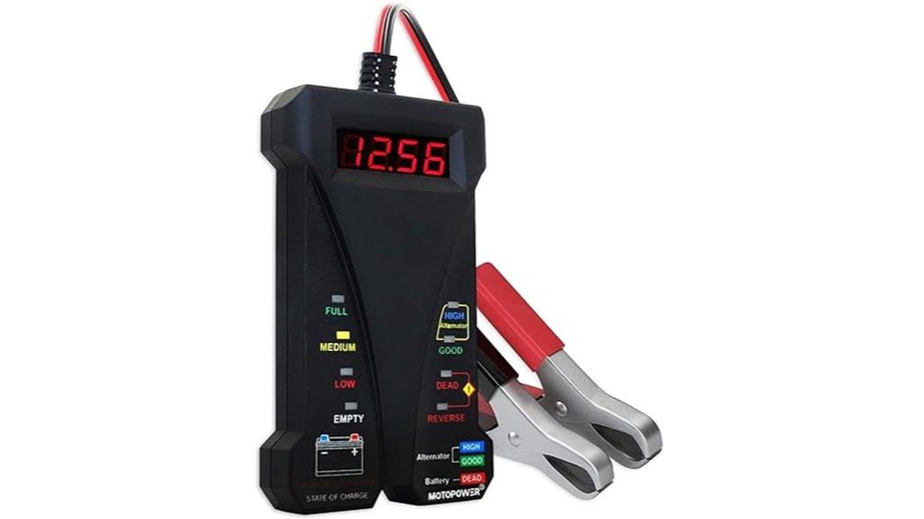 digital car battery tester