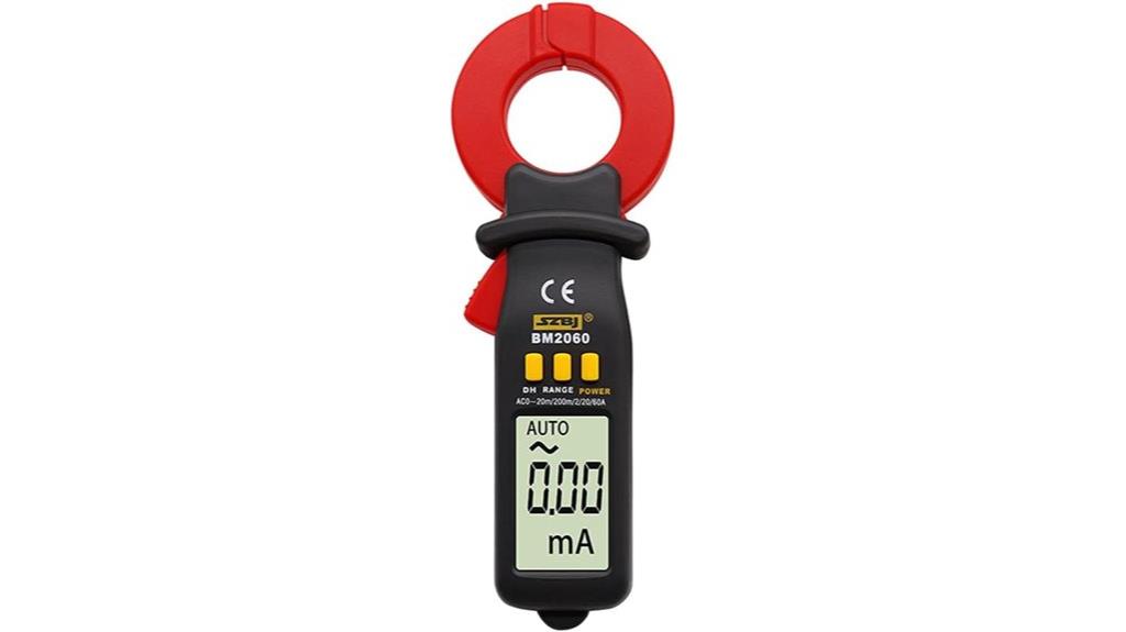 digital clamp leakage meter