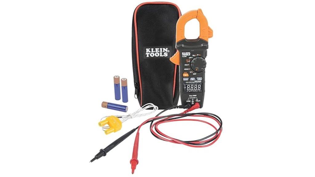 digital clamp meter features