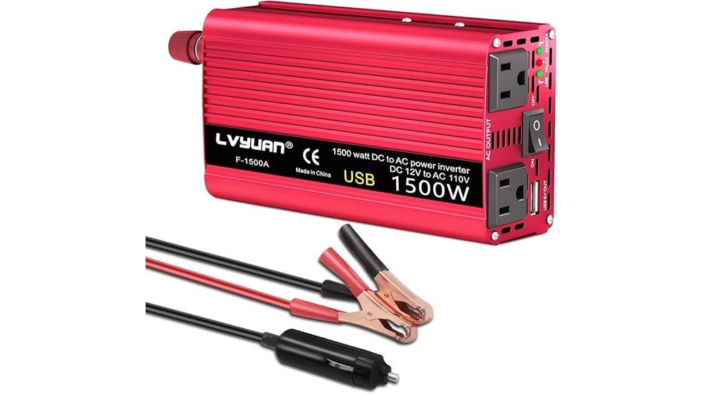 dual ac usb inverter