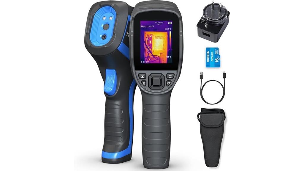 dual camera thermal camera