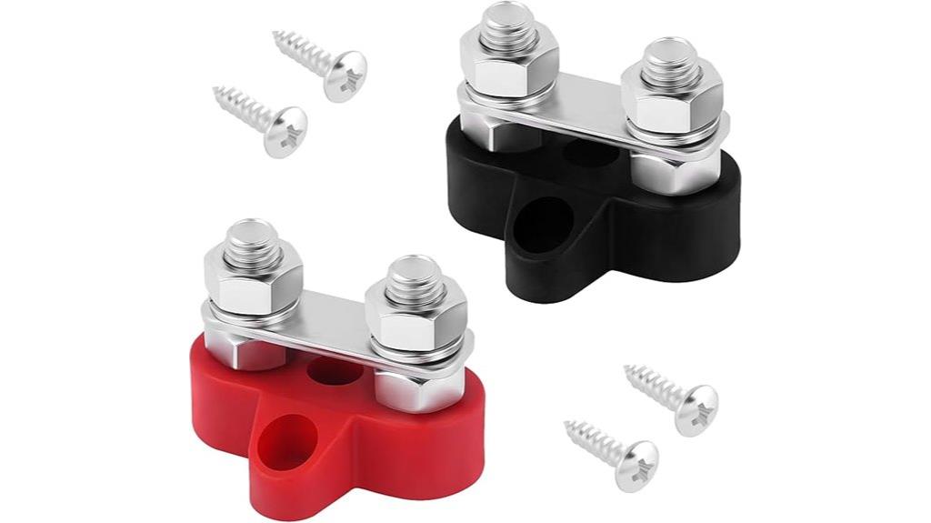 dual m8 stud battery block