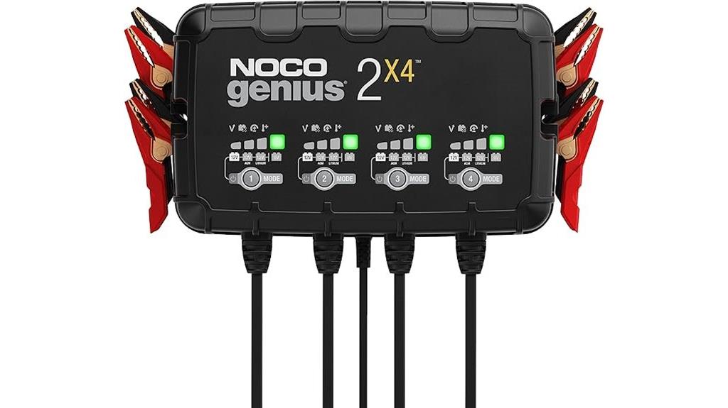 dual port battery charger