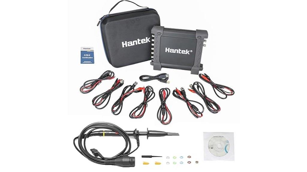 eight channel automotive oscilloscope