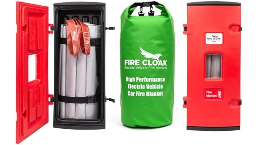 electric vehicle fire blanket
