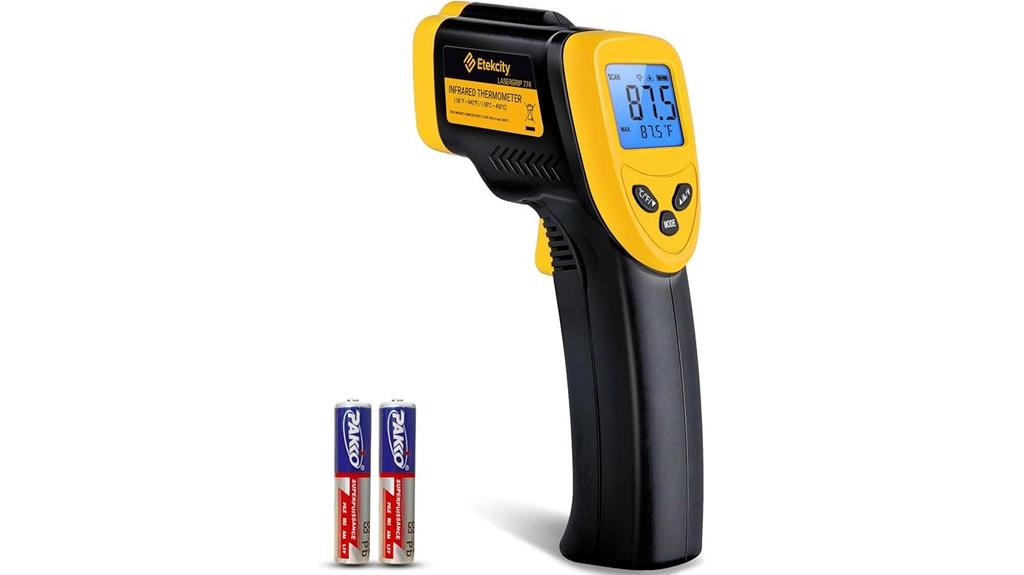 etekcity laser temperature gun