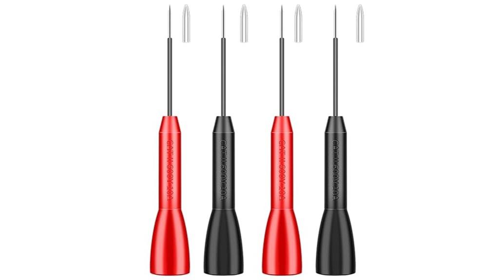 extended needle test probes