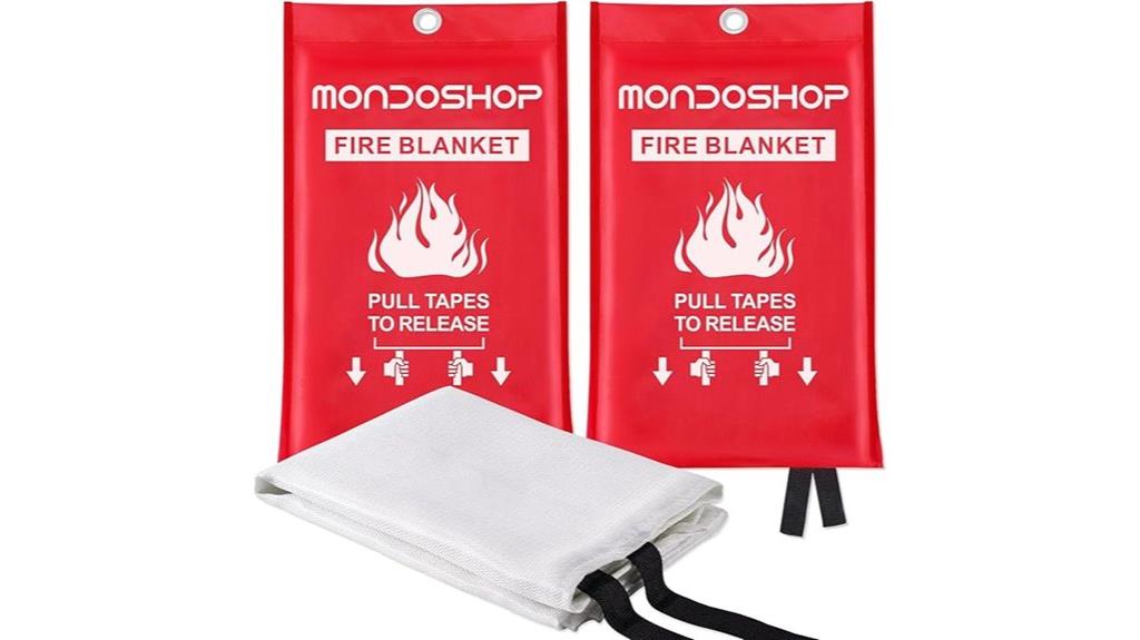fireproof emergency safety blanket