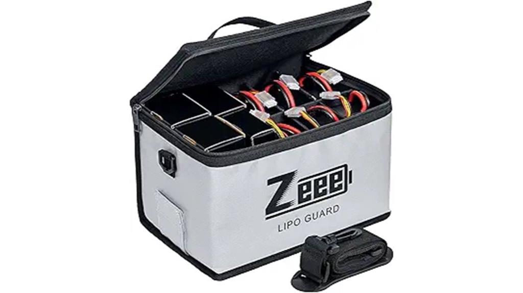 fireproof large capacity pouch
