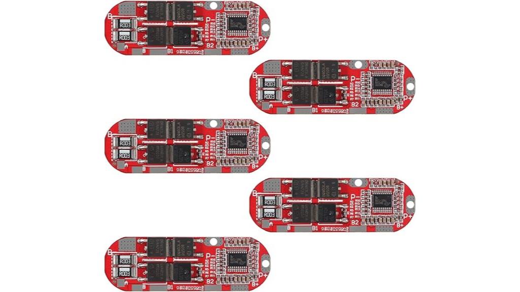 five pack lithium battery protection