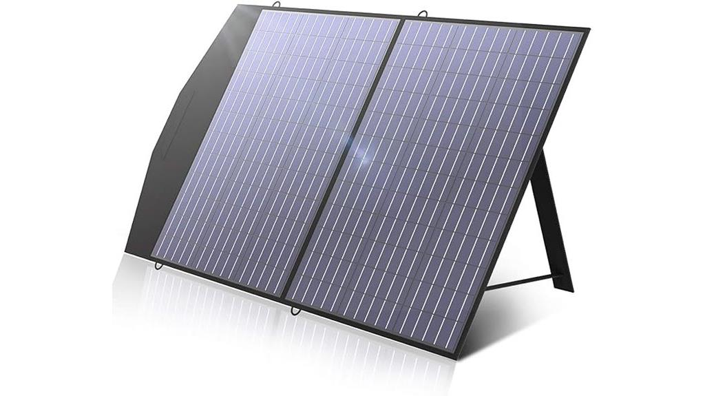 foldable 100w solar panel