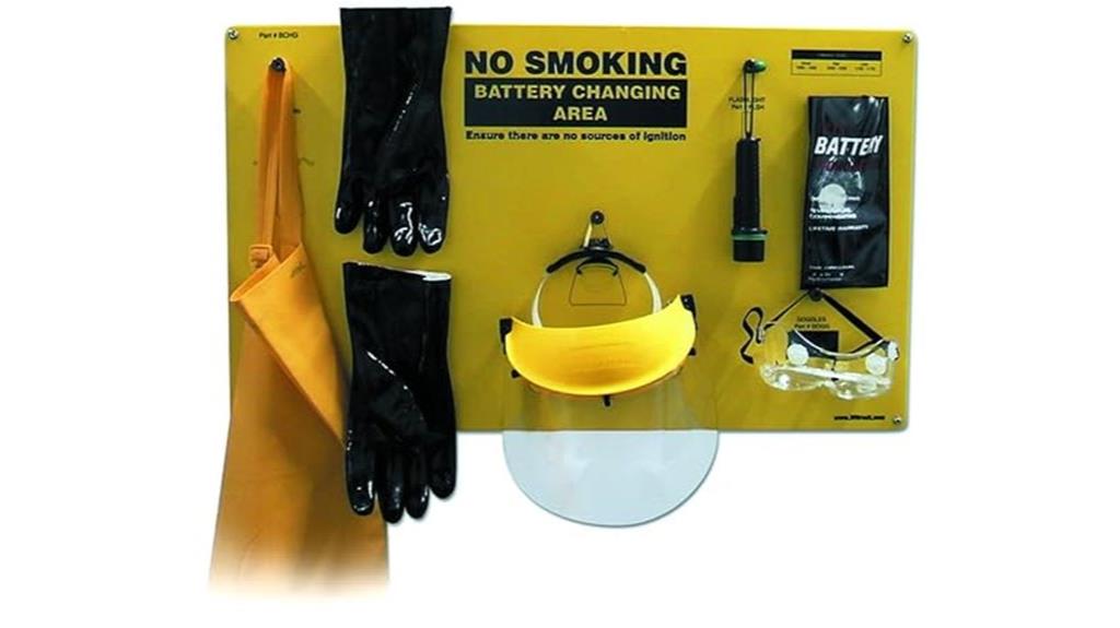 forklift battery ppe kit