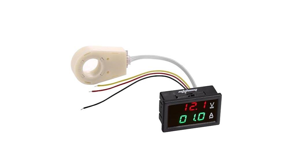 hall effect voltage meter