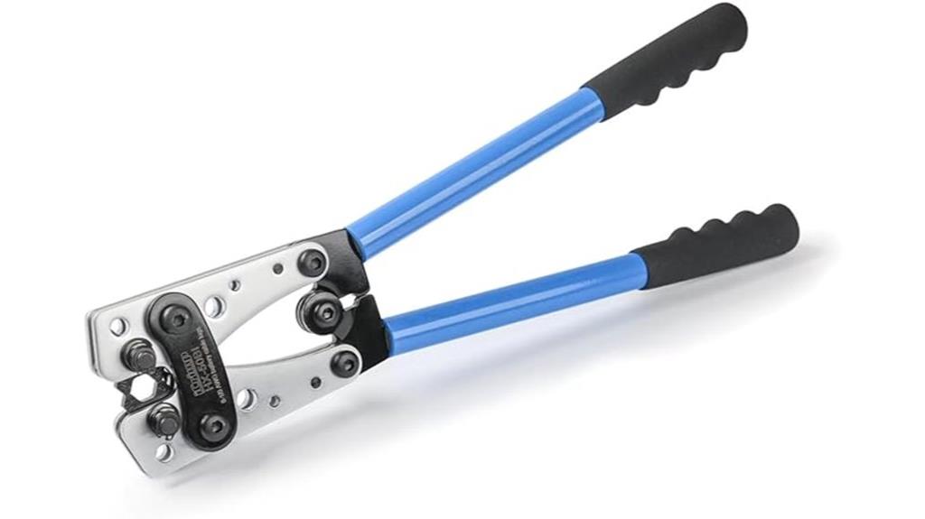 heavy duty wire lug crimper