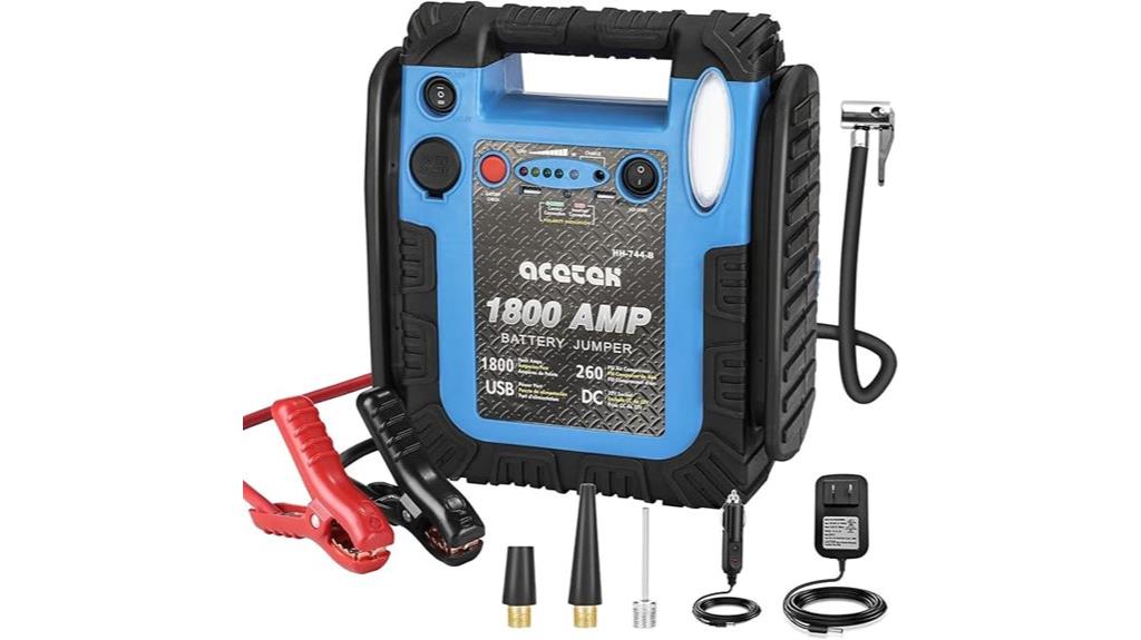high amp jump starter
