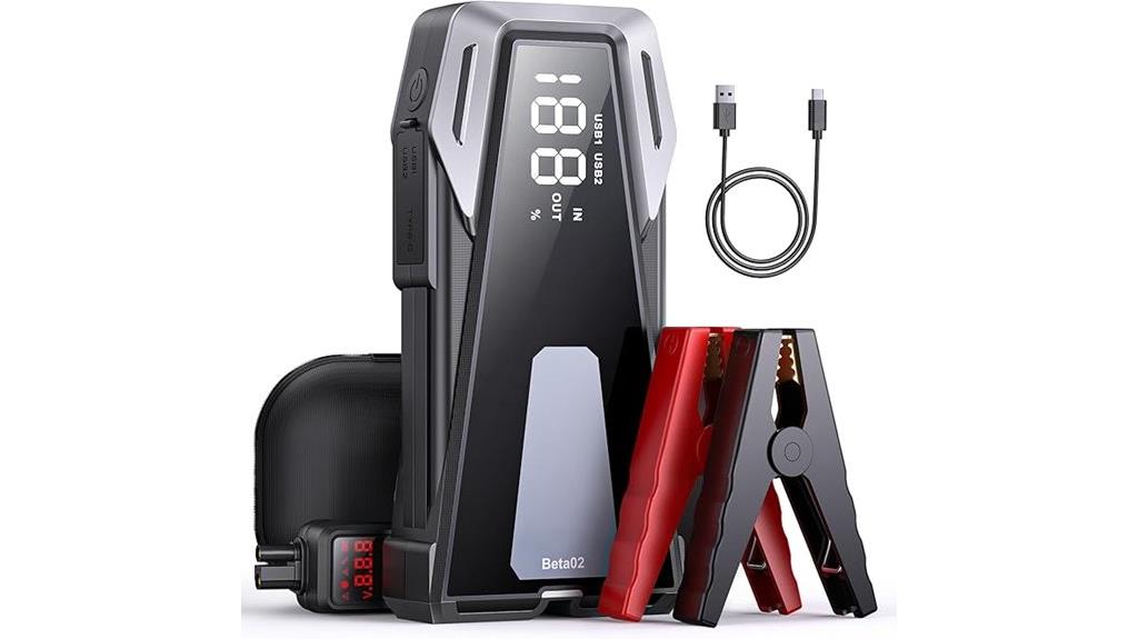 high capacity jump starter