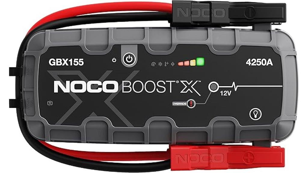 high capacity portable jump starter