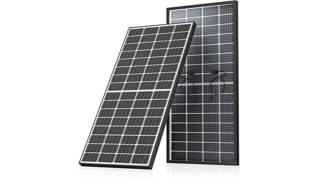 high efficiency bifacial panel