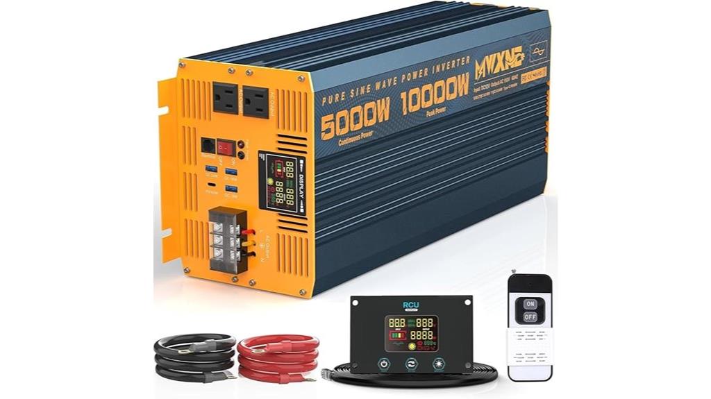 high power inverter features