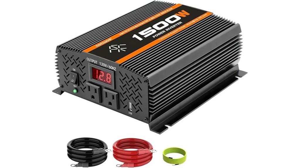 high power inverter with usb
