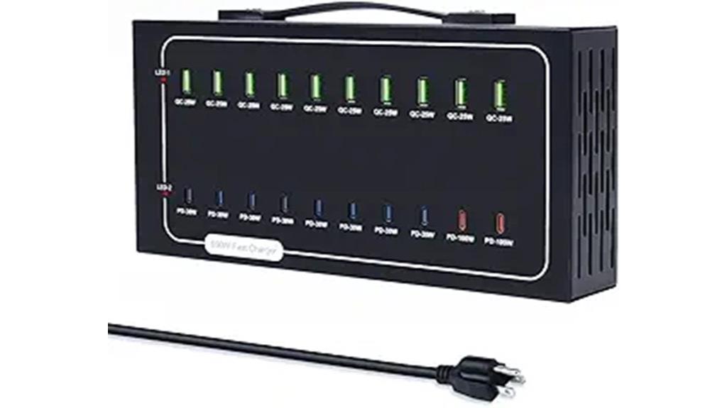 high power multi device charger