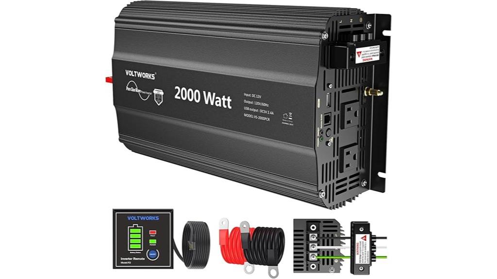 high power pure sine wave