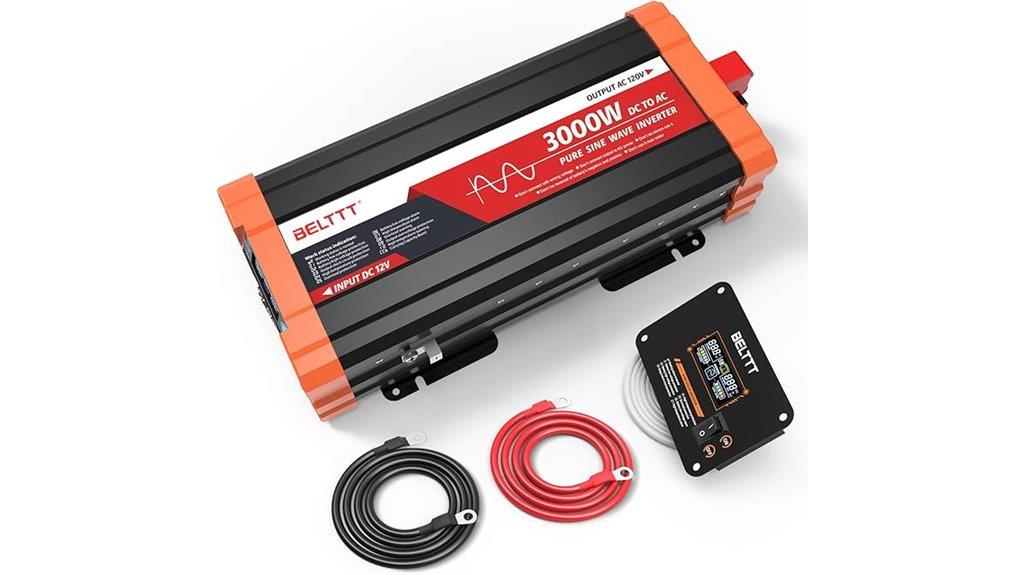 high power sinusoidal inverter