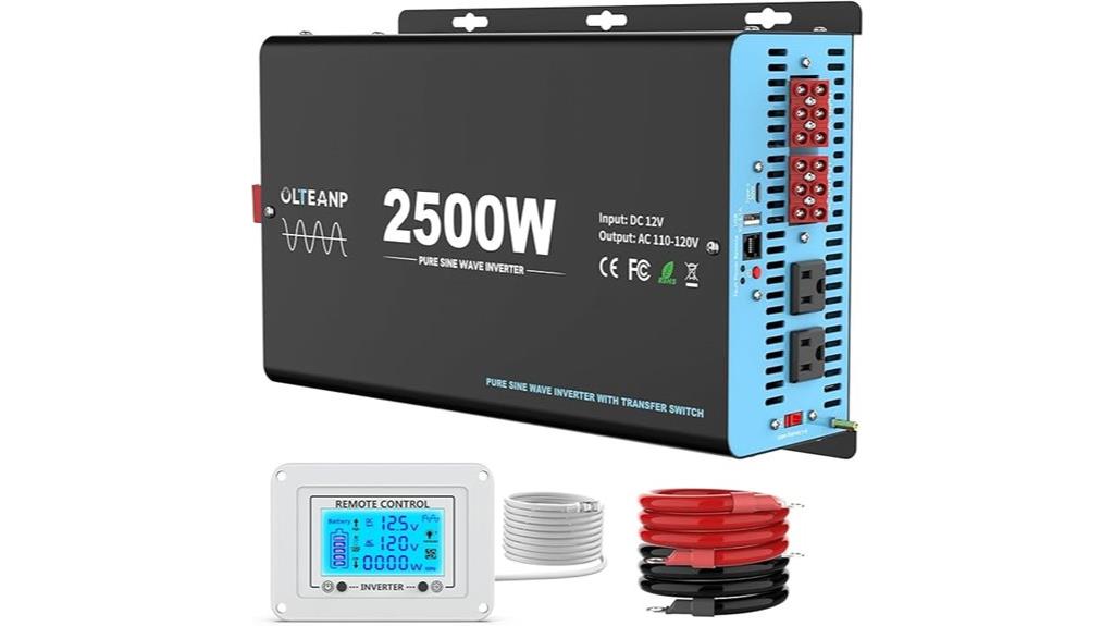 high wattage sine wave inverter