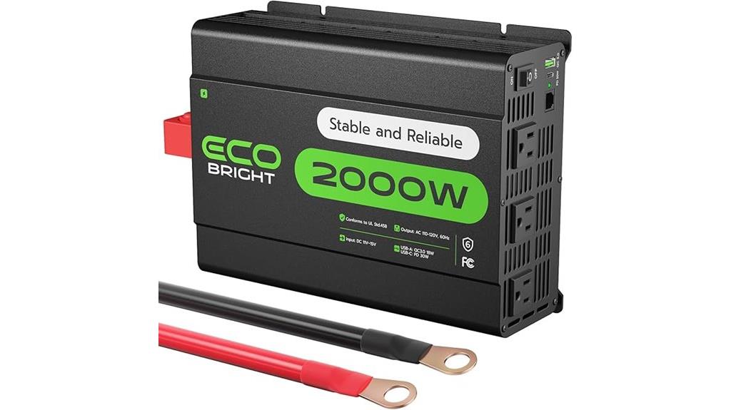 high wattage vehicle inverter
