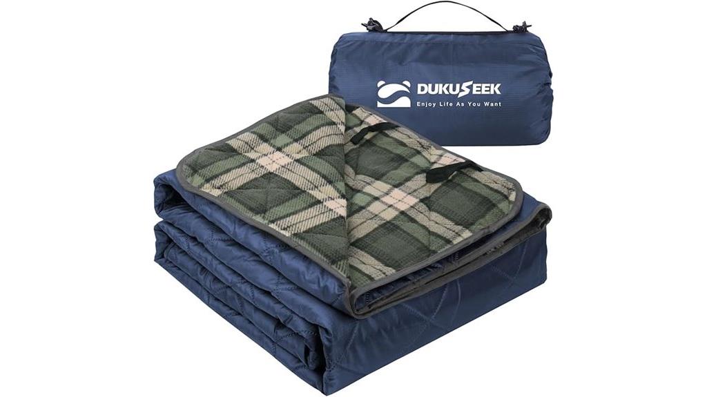 large outdoor camping blanket