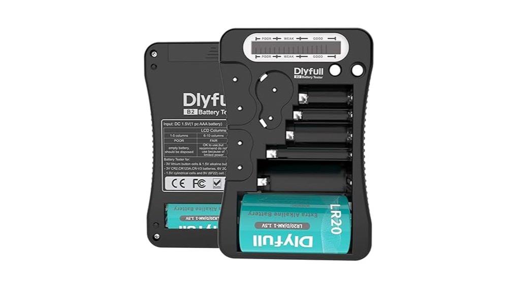 lcd battery tester included