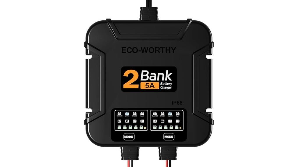 marine battery charger 10a
