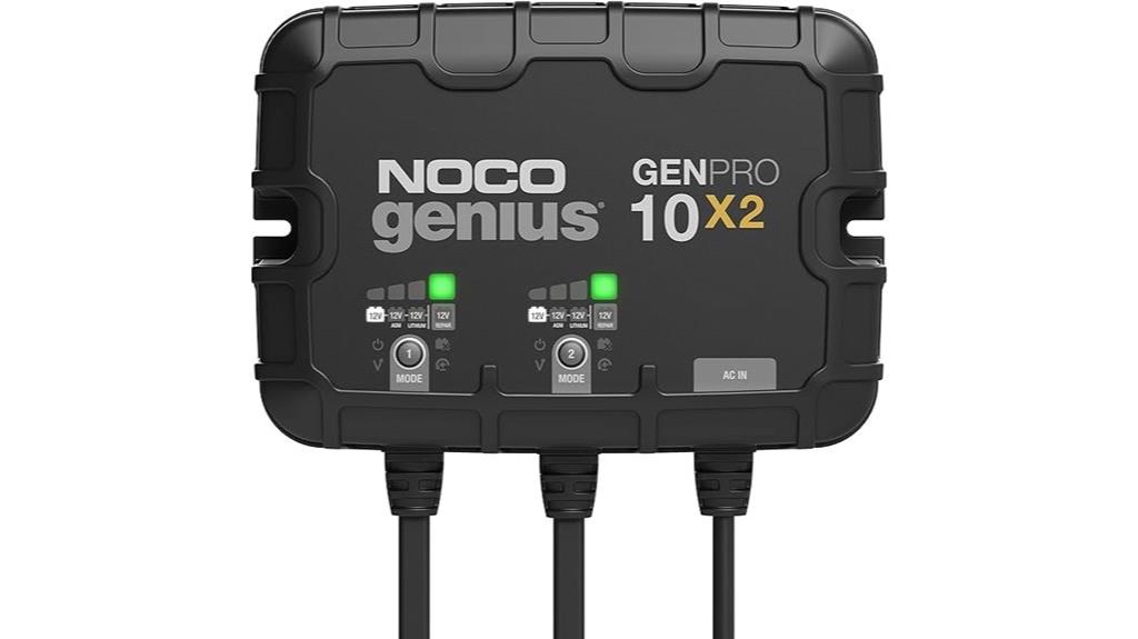 marine battery charger dual