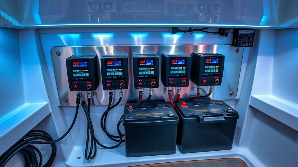 marine battery chargers selection
