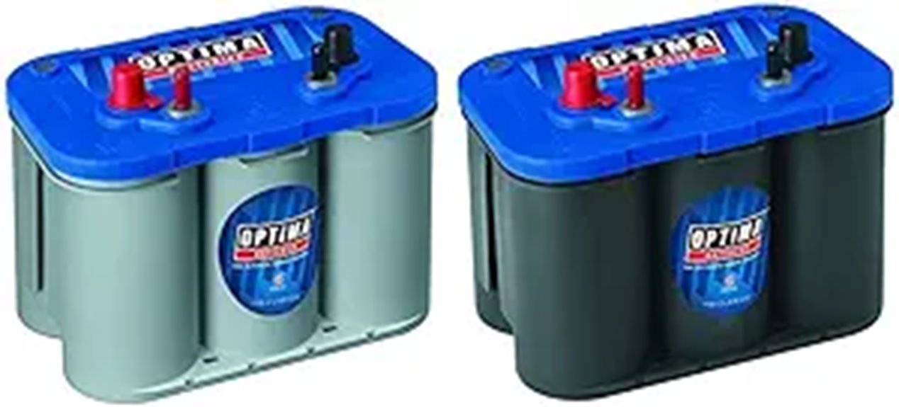 marine battery pair set