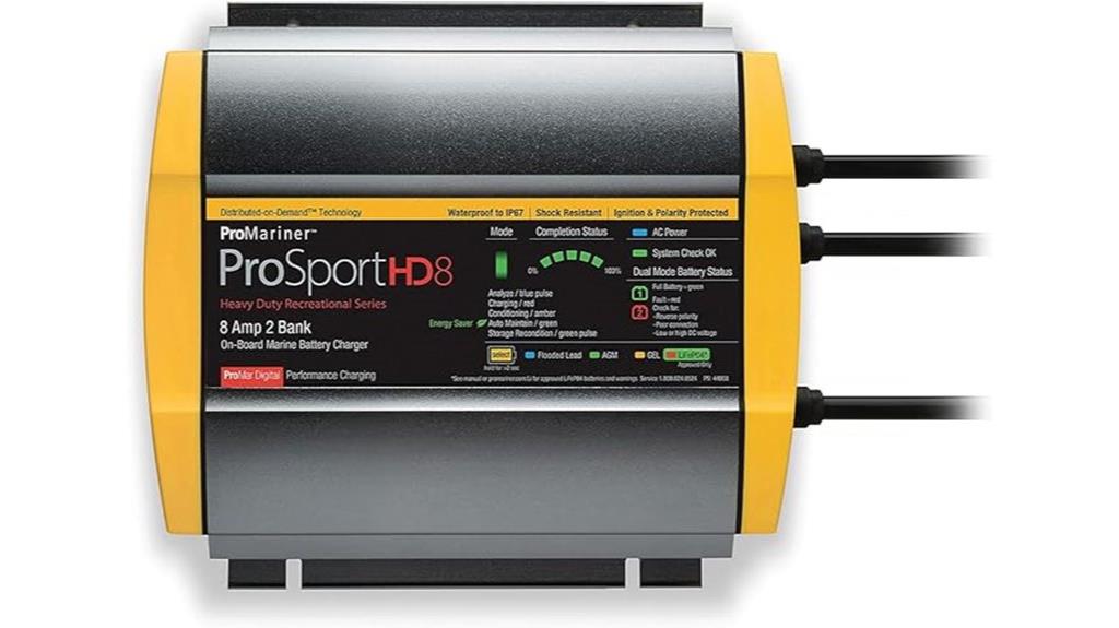 marine waterproof battery charger