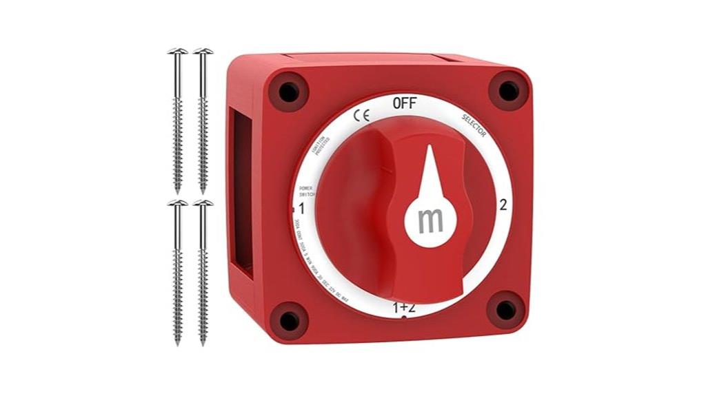 marine waterproof battery switch