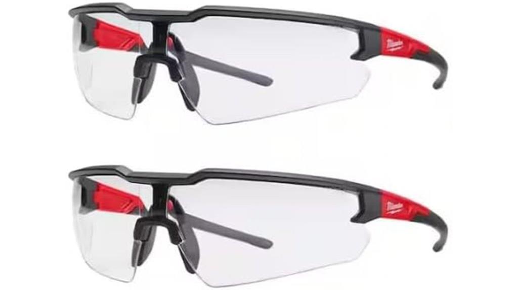 milwaukee fog resistant safety goggles