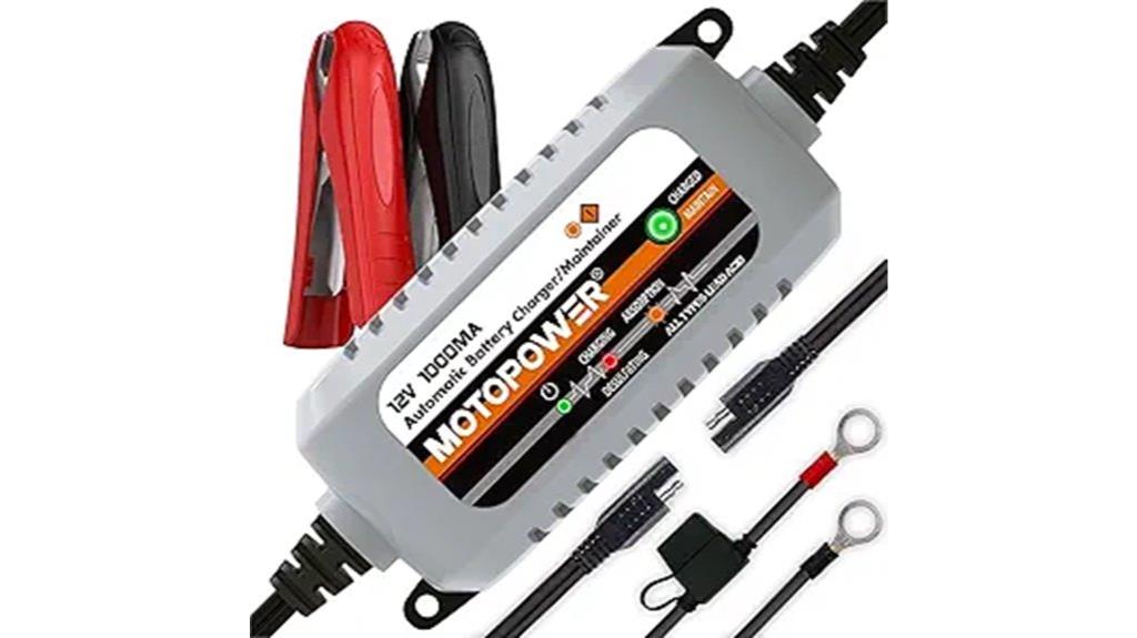 motorcycle battery charger maintainer