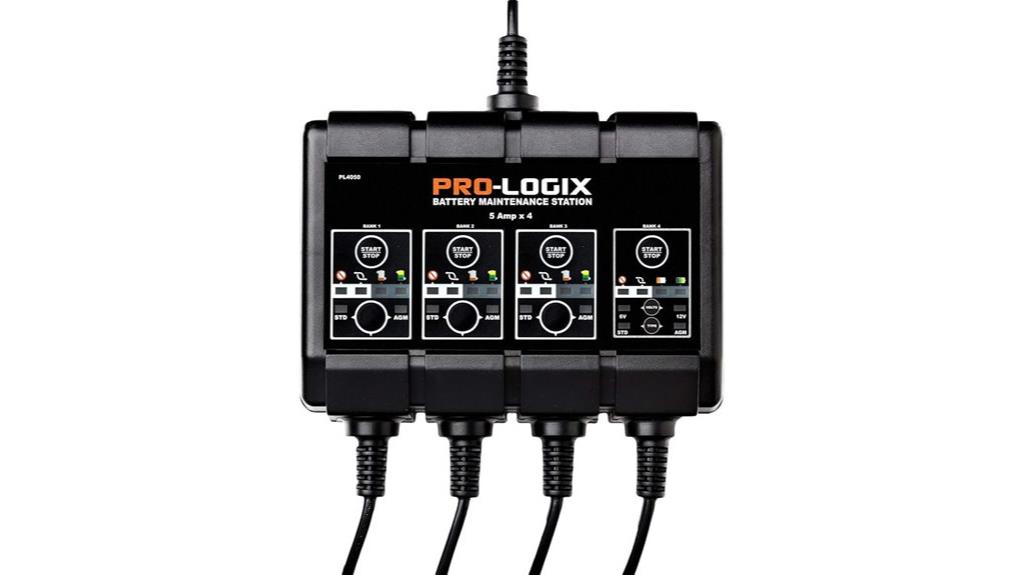 multi bank vehicle battery charger