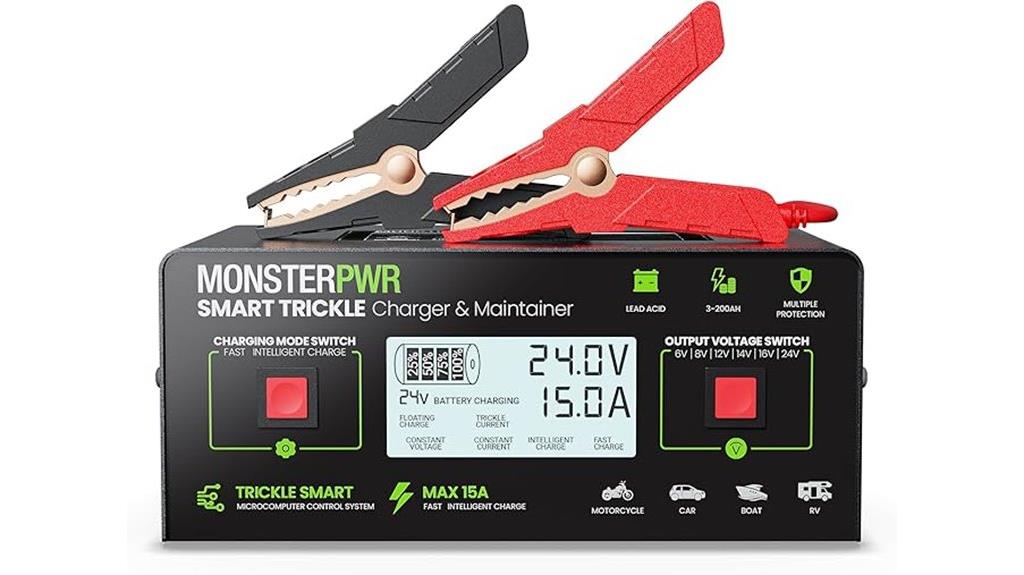 multi voltage lead acid charger